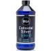 QA Colloidal Silver Liquid for Immune Support - 25 PPM Pure Colloidal Silver Supplement - 94.5 Servings - 16oz - Clear Nano Silver Solution
