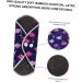 Hemoton Reusable Bamboo Menstrual Pads Set - Washable Nursing Mat & Cloth Pads - Charcoal Purple - Eco-Friendly & Absorbent - Buy Online on GoSupps.com