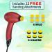 SaxVon Electric Foot Callus Machine - Professional Foot Care Tool - Buy Online on GoSupps.com