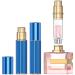 YIERSO 10ml Perfume Atomizer Travel Refillable Bottom-Filling Fragrances Perfumes Bottle Mini Cologne Dispenser Portable Sprayer Pocket Size for Women Men Cruise Car Trip Gift 0.34oz (Blue-10ml)