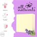 Men's All Natural Soap Bar | 100% Organic with Coconut Oil & Cocoa Butter | Lavender Aromatherapy | Hand, Face & Body 100g - Buy Online on GoSupps.com