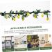 Ciieeo Wedding Garland 2 Pcs Simulation Lemon Rattan Plastic Fake Lemon Wall Decoration Spring Greenery Garland Yellowx2pcs 195x10cmx2pcs - Buy Online on GoSupps.com