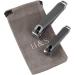 H&S Stainless Steel Nail Clipper Set - Large & Small Fingernail & Toenail Clippers with Case for Easy Storage - Classic Nail Scissors & Snap Tool - Buy Online on GoSupps.com