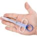 PAGOW Pet Medicine Feeder Silicone Syringe with Soft Tips for Cats and Dogs - Blue (2pcs) - Buy Online on GoSupps.com