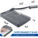 MROCO Paper Cutter 12" Cut Length Paper Trimmer  Guillotine Trimmer with 12 sheet Capacity Paper Cutting Board  Heavy Duty Guillotine Paper Cutters and Trimmers for Cardstock Paper Crafts Paper Slicer - Buy Online on GoSupps.com