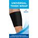 Blue Jay Universal Thigh Wrap | Neoprene Hamstring & Quadriceps Support | Lightweight Orthopedic Care | Fits Up to 27 Inches (Black) - Shop Now - Buy Online on GoSupps.com