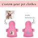 Personalized Pet Hoodie for Dogs | Custom Photo Text Soft Sweater with Hat (Pink) - Shop Now! - Buy Online on GoSupps.com