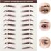Beavorty 42 pcs eyebrow stickers make up kit Makeup Brow Sticker Artificial Eyebrow Tattoos 6d hair applique - Buy Online on GoSupps.com