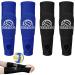 Jostift 2 pairs of volleyball arm shear youth forearm sauconer with a protective pad and thumb hole forearm protection ARM Sleeves Volleyball Training equipment for young children