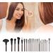 Makeup Brush Set Efficient Powder Grasping Professional Wooden Handle Cosmetic Tool with Storage Bag - Buy Online on GoSupps.com