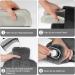 Yidoujin Electric-Free 2-in-1 Foot Warmer Hot Water Bottle & Heating Mat - 2L Soft Heating Pads for Winter - Perfect for Men & Women - Buy Online on GoSupps.com