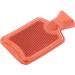 Pearl Rubber Heat Bottle - M Size 1L Hot Water Bottle with Fluffy Fleece Cover in Red | Ideal Bed Heating & Warm-Up Solution - Buy Online on GoSupps.com