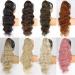 Ponytail Extensions 26" Long Body Wave Ponytail Hair Extension Synthetic Drawstring Curly Wavy Ponytail Hairpieces for Women Clip in Synthetic Wavy Pony Tail Extension for Women (Color : 27 Size : 26inches 27 - Buy Online on GoSupps.com
