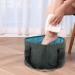 Lurrose Foldable Foot Spa Bucket | Portable Foot Bath for Relaxation & Travel | Heated Nylon Spa Pool - Buy Online on GoSupps.com