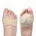 Advanced Forefoot Pad - 1 Pair Metatarsal Pads with Insole Gel Pad - Ball of Foot Cushion Relief Pain from Dancing Morton s Neuroma Walking Running - Large - Beige