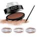 Turelifes Waterproof Eyebrow Stamp Powder Brown