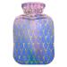 Colorful mermaid-scale heat bottle with cover heat bottle for pain relief hand feet heat bag for headaches 2 L