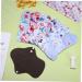 Lurrose 7pcs Women's Reusable Panties & Pads Set | Washable Menstrual Cloth & Bamboo Charcoal Liners with Storage Bag - Buy Online on GoSupps.com