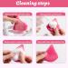 Shop BS-MALL Triangle Powder Puff - Soft Makeup Sponge Set for Loose Powder Body Powder & Foundation - Pack of 7 (A-Pink - Buy Online on GoSupps.com