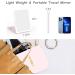 WEILY W137 Folding Travel Mirror | 72 LED Lights | Portable Vanity Mirror | 3 Light Modes | Touch Screen Dimming | USB Rechargeable | Gift for Women | Pink - Buy Online on GoSupps.com