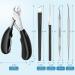 Senior Toenail Clippers Set for Thick Nails | Wide Jaw Opening, Long Handle, Heavy Duty | 5PCS Professional Nail Cutter Kit with Ingrown Toenail Tool - Buy Online on GoSupps.com