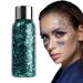 bellv Liquid Highlighter Glitter Gel Mermaid Face Glitter Long Lasting Glitter Glitter Lip Nail Hair Paint Glitter Art Decor Bellv
