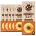 34 Degrees Crisps | Gluten Free Crisps | Thin Light & Crunchy Crisps 6 Pack (4.5oz each)