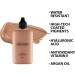 Lord and Berry Cream Foundation Fluid - Non-Greasy Foundation Makeup - Face Makeup with Hyaluronic Acid - Easy to Blend - 8627 Cinnamon - 50 ml - Buy Online on GoSupps.com
