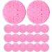Geteawily Face Cleaning Sponge - Wood Pulp Cotton Face Cleansing Sponge | Cosmetic Spa Sponges Makeup Remover Cleansing Pads for Personal Spa Esthetician Use 20 Pieces