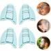 Baluue Safety Glasses Side Shields - Flexible Slip-On Side Shields for Eyeglasses - 2 Pairs in Green - International Shipping Available - Buy Online on GoSupps.com