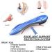 Orthotic Insoles with Arch Support for Flat Feet & Plantar Fasciitis - Comfortable 3/4 Length Inserts for Men & Women - US Size 5-6.5 - Buy Online on GoSupps.com