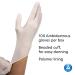 Dynarex Safe-Touch Latex Exam Gloves - Powder-Free, Medium, 100/Box - Healthcare, Law Enforcement, Industrial & Salon/Spa Use - Buy Online on GoSupps.com