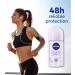 NIVEA DOUBLE EFFECT ROLL-ON FREE ALCOHOL ANTIPERSPIRANT DEODORANT 48 HOURS SKIN TOLERANCE DERMATOLOGICALLY PROVEN (PACK OF 3) Double Effect 3 - Buy Online on GoSupps.com