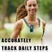 Delamiya Exact Pedometer - Simple 3D Step Counter for Men Women & Children | Clip-On Distance & Calorie Tracker Without App or Bluetooth - Buy Online on GoSupps.com