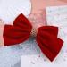 Vintage Red Velvet Bow Hair Clips Satin Bow Hair Barrettes Large Velvet Bow Barrettes French Winter Ribbon Bow Headclip Bowknot Barrettes Hair Accessories for Women and Girls - Buy Online on GoSupps.com