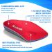 Kelaide 3/4 Orthotic Inserts for Plantar Fasciitis - Arch Support Insoles for Flat Feet Heel Pain Relief Metatarsalgia & Morton s Neuroma | Red Men 7-8 / Women 8-9 - Buy Online on GoSupps.com
