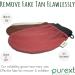 PureXT 3 Exfoliating Gloves - Kessa Hammam Body Scrubber - Fake Tan Remover Mitts - Buy Online on GoSupps.com