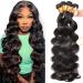 Vallbest Body Wave Bundles Human Hair 4 Bundles 10A Brazilian Virgin Human Hair Body Wave Bundles 100% Unprocessed Brazilian Human Hair Weave Extensions Natural Color (16 18 20 22) Body Wave Bundles 16 18 20 22