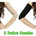 Buy Esowemsn 2 Pairs Slimming Compression Arm Shaper Sleeves for Women & Girls - Black + Color Combo - International Shipping Available - Buy Online on GoSupps.com