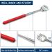 Buy Woso Back Scratch Bear Claw - Telescopic Back Massager for Humans & Pets | Soft Rubber Racks | Red - Buy Online on GoSupps.com
