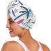 Coconut Tree Surf Hair Towel 2 Pack | Super Absorbent Quick Dry Hair Turbans for Women & Girls - Buy Online on GoSupps.com