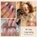 VNICESLI 4-Piece Gel Nail Polish Set | 7-in-1 Assembly Gel & Builder Base Gel for Perfect UV/LED Nails - Clear & Nude Shades - Buy Online on GoSupps.com