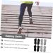 minkissy 4 Pairs Combed Cotton Socks Running Socks All Season Stocking Low-cut Liner Socks Low-cut Liners Socks Unisex Stockings Unisex Socks Breathable Sports Stockings Summer Socks Black Grey 21x5x0.3cm - Buy Online on GoSupps.com
