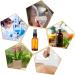 Mkitnvy 10-Pack 30ml Braun Glass Spray Bottles | Portable Atomizers for Essential Oils Perfume & Travel - Buy Online on GoSupps.com