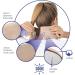 Toros Group Small Ruff Neck Support - Adjustable Cervical Aid 100% Cotton Relieves Spine & Muscle Pressure - Black 8 cm (1 Pack) - Buy Online on GoSupps.com