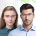 LUFF 4Pcs Anti-Blue-Ray Reading Glasses | Portable Ultralight 1.5X Readers | Red - Perfect for International Shipping - Buy Online on GoSupps.com