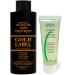 GOLD LABEL Brazilian Keratin Blowout Hair Treatment Super Enhanced Winning Formula All Hair Types & Colors Incl Blondes, Bleached, Coarse, Curly, Black African, Dominican Brazilian (4oz Kit)