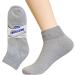 3 Pair Diabetic Ankle Quarter Circulatory Socks | Health Cotton Loose Fit | Grey 10-13 - Buy Online on GoSupps.com