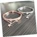 Fomiyes 3-Stone Women's Bracelet - Sun and Moon Cuff Retro Gem and Rhinestone Silver Chain Jewelry - Buy Online on GoSupps.com